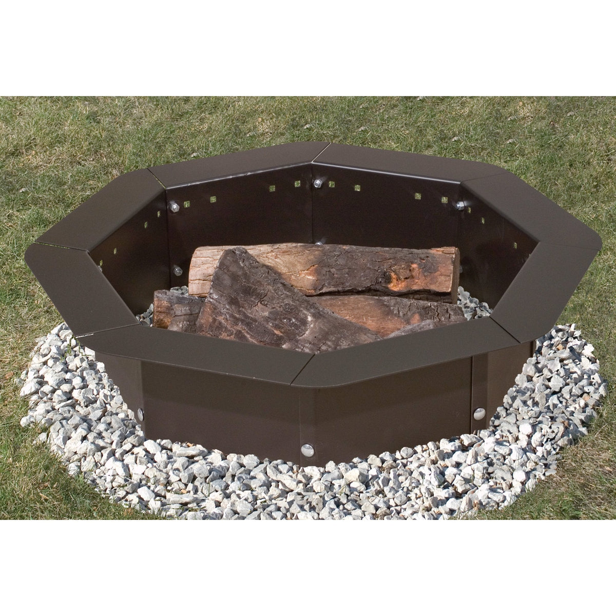 Octa-Ring Steel Campfire Ring - 37in. Dia. Model Number /8