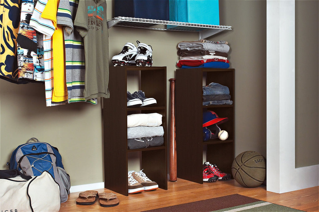 8956 Stackable 31in. Vertical Organizer, Espresso