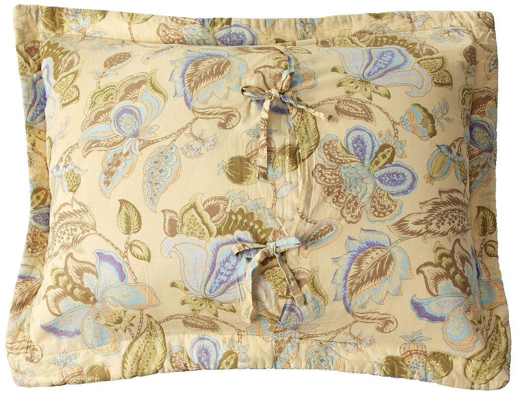 100% Cotton Authentic Patchwork Quilted Daybed Set, 5 Piece, Blooming Prairie