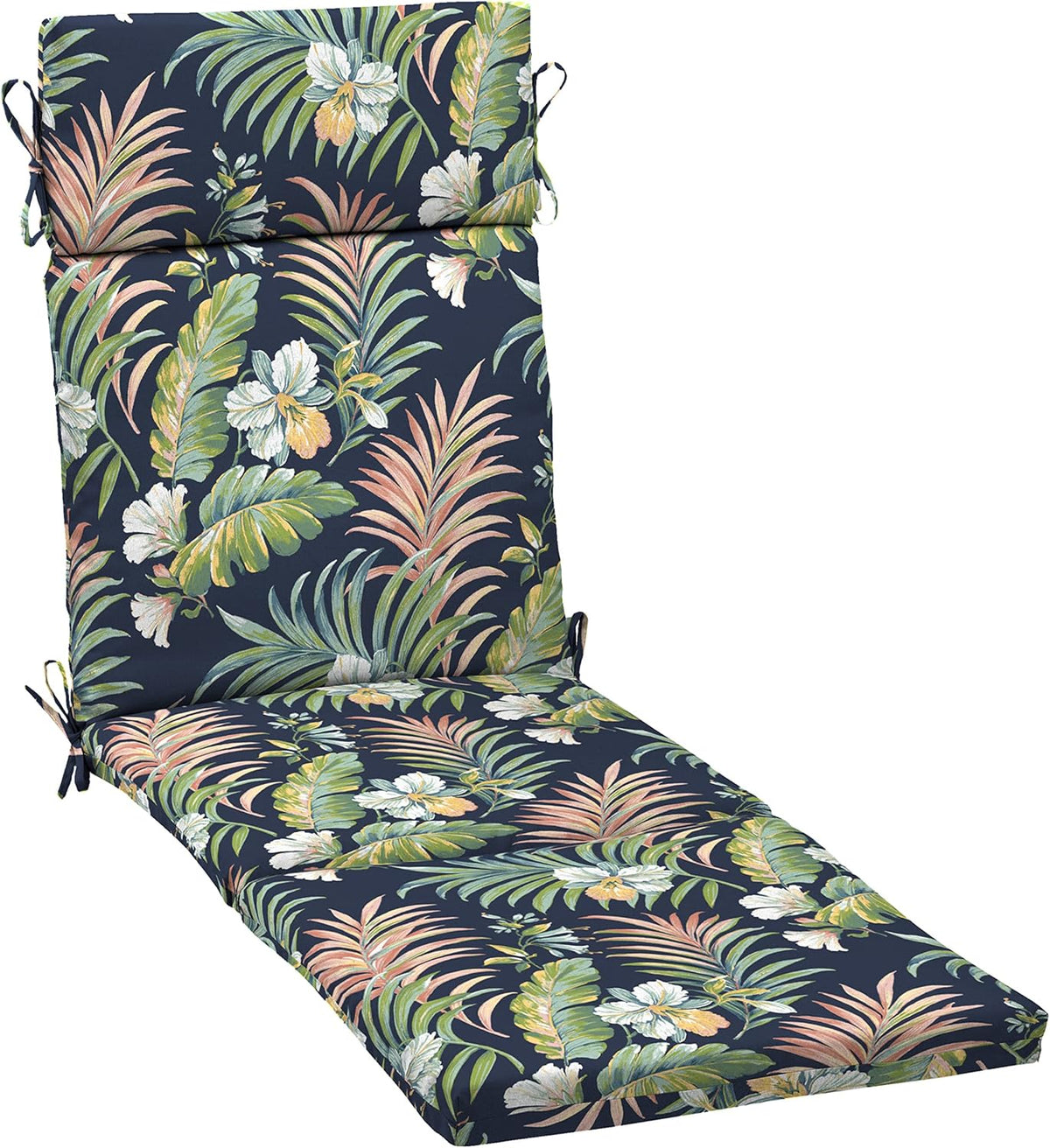 Outdoor Chaise Cushion, 21 in x 72 in, Weather-Proof, Rain-Proof, Fade Resistant Patio Cushion for Chaise Lounger
