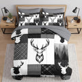 Comforter Set with Sheets, 7 Pieces Woodland Deer Bedding