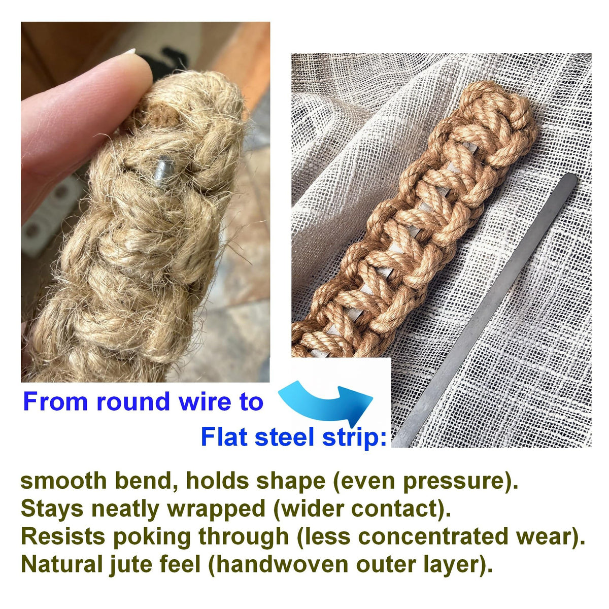 Braided Outdoor Curtain Tiebacks for Drapes, Rustic Curtain holdbacks 4 Pack, Handmade Decorative Curtain Ties