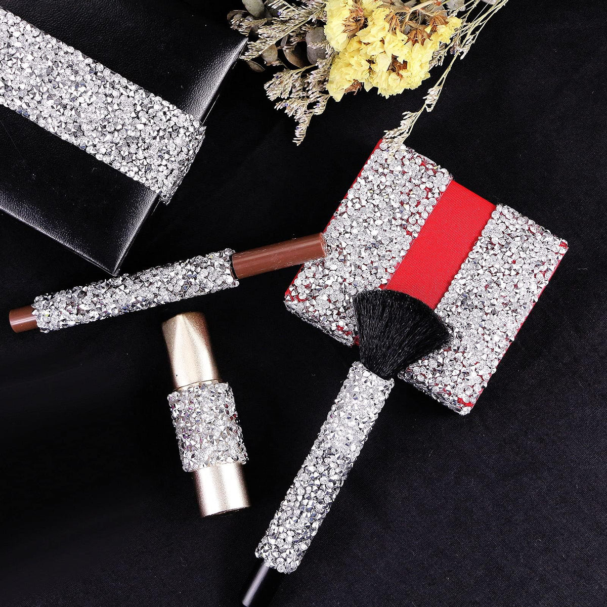 Bling Crystal Rhinestone Ribbon Self-Adhesive Iron on Resin Diamond Ribbon Wrap Roll DIY Bling Stickers for Wedding