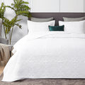 Quilt, White Quilt 3 Pieces (1 Quilt, 2 Shams)
