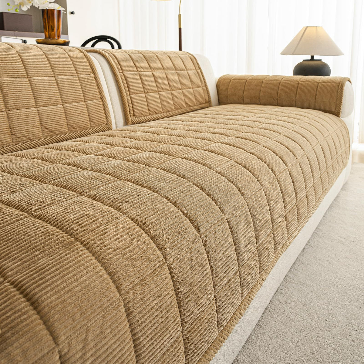 Couch Covers for Sectional Sofa, L Shaped Modular Couch Cover