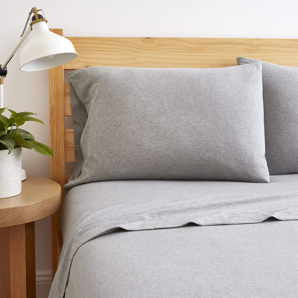 Road Trip America Jersey Sheets Queen Set - Cotton (4 Pieces) All Seasonal Deep Pockets Soft Cozy Knit Stretchy Bed