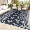 Outdoor Rug Waterproof Outdoor Carpet Plastic Patio Rug
