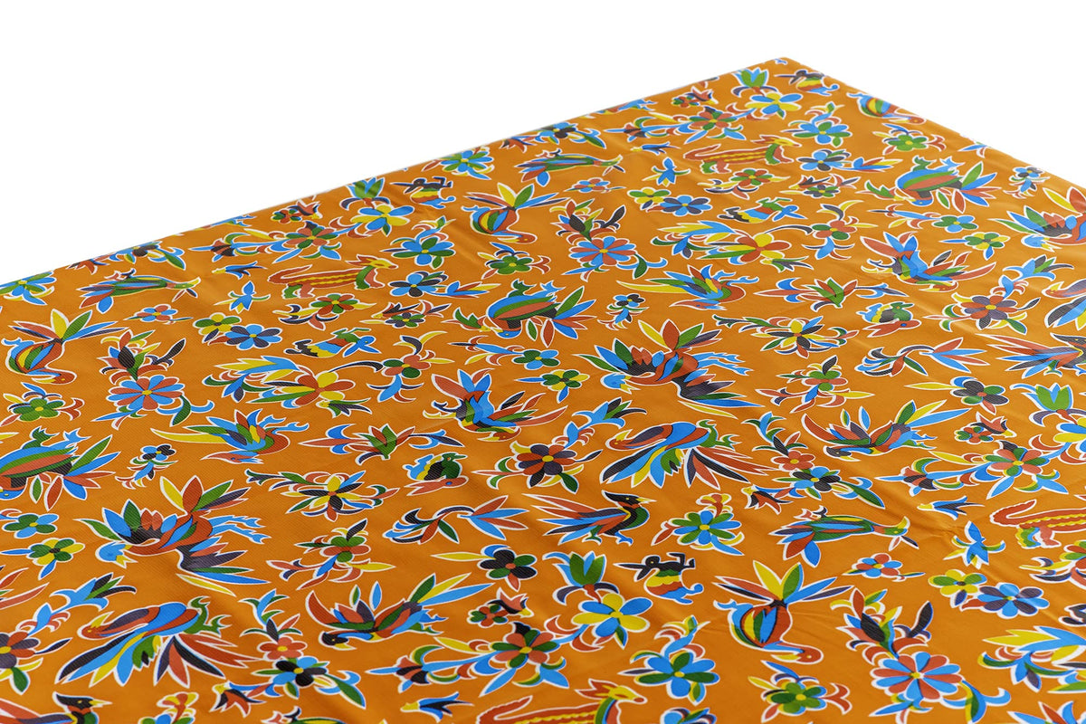 Waterproof Oilcloth Table Cloth - Wipeable Tablecloths for Picnic - Non-Fading Plastic Table Cover with Better Than