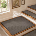 Comfortable Stair Landing Carpet Non Slip Chenille for Wooden Steps Rubber Backing Landing Mat Covers Indoor for