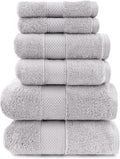 Loft Egyptian Cotton Turkish Bathroom Towels Set, Soft & Absorbent, Ideal Quick Dry Luxury Hand & Large Bath Towels