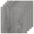 40 Sheet Vinyl Flooring 12 x 12 Peel and Stick Floor Tile Waterproof Clearance Vinyl Floor Tiles Wood Grey Self
