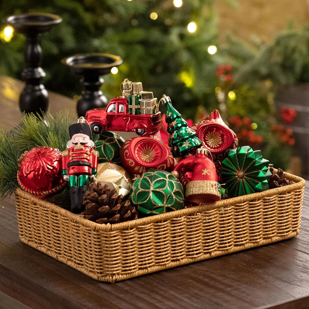 80ct Christmas Tree Decorations Ball Ornaments Set