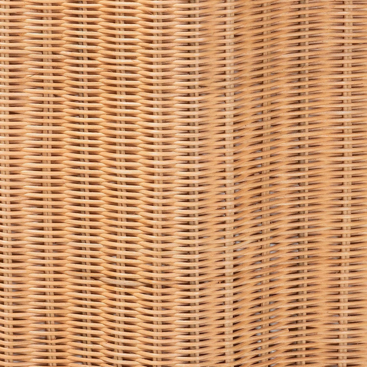 Danilo Natural Rattan Laundry Hamper - Handwoven Wicker Storage Basket for Laundry Room, Bathroom, or Bedroom