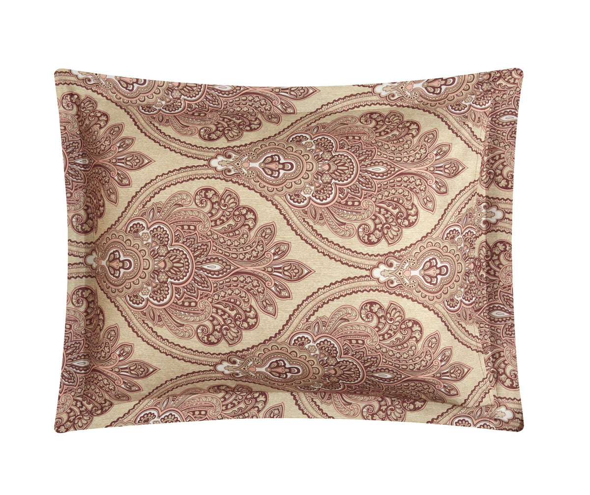 Phantogram 7 Piece Comforter Set Reversible Two-Tone Damask Pattern Geometric Quilting Bed Skirt