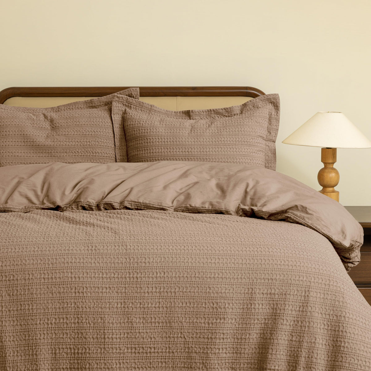 Waffle Weave Duvet Cover, Duvet Cover, 100% Cotton