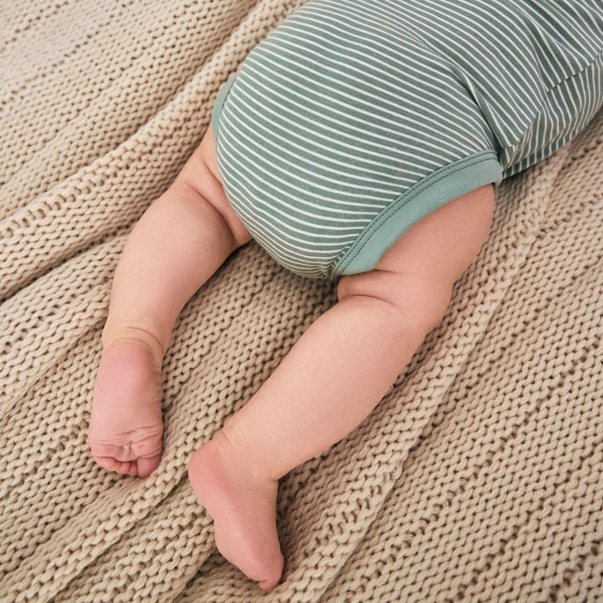 Newborn Henley Bodysuit, Soft Viscose from Bamboo Long Sleeve Bodysuit for Baby Boys & Girls, Baby Clothes, Willow
