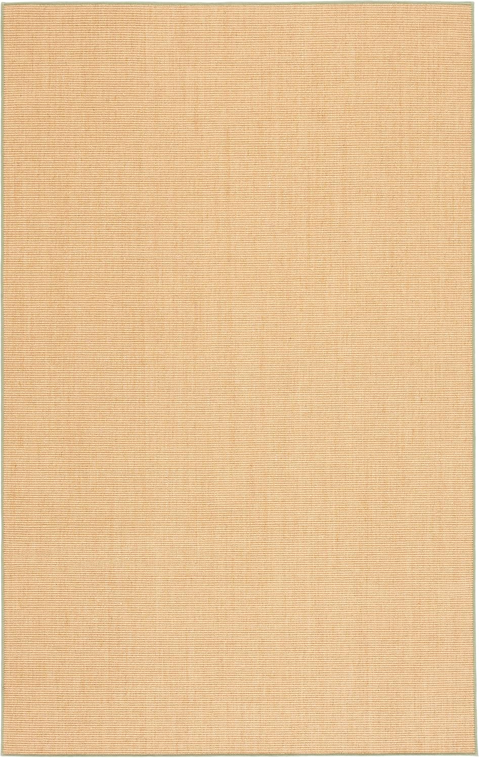 X Area Rug Collection, Natural & Green, Sisal & Jute, Farmhouse Style, Ideal, Dining Space (MSR9501E)