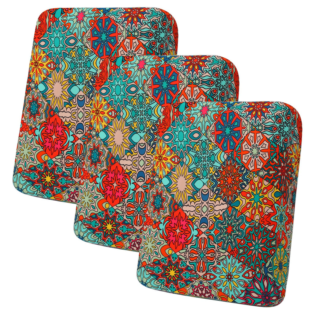 Printed Couch Cushion Covers, Sofa Covers Washable for 3 Cushion Couch