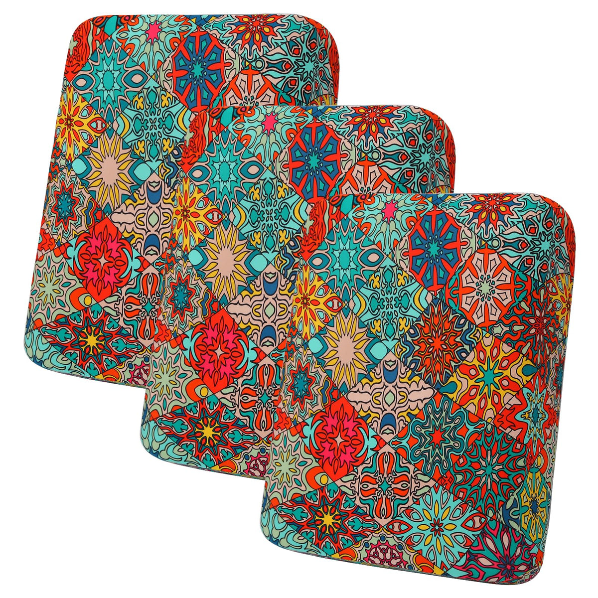 Printed Couch Cushion Covers, Sofa Covers Washable for 3 Cushion Couch