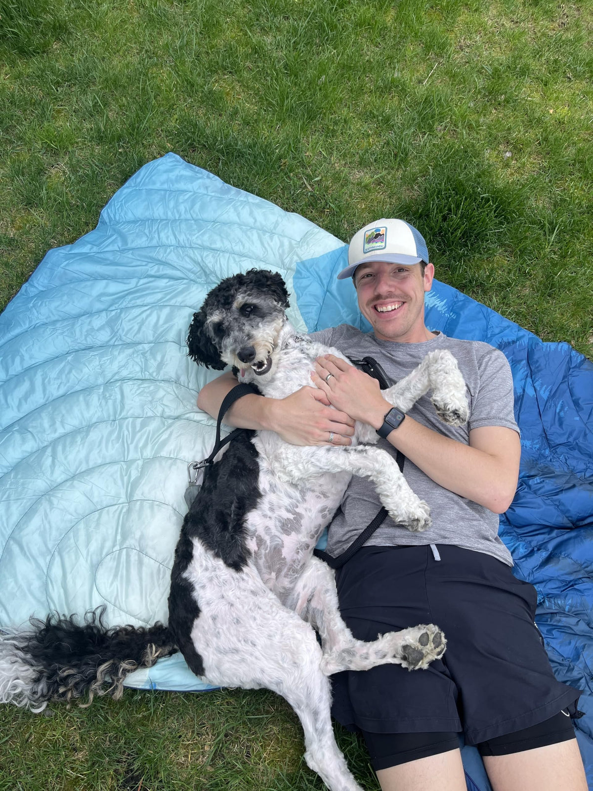 Puffy Camping Blanket, Large Camp Blanket Outdoor Camping Quilt Waterproof