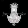 James R. Moder Princess Collection 3-Light Wall Sconce / Vanity — Silver, 14in — Castelune Home