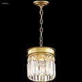 James R. Moder Contemporary Europa Collection 1-Light Hall and Master Closets — Satin Gold, 7in — Castelune Home
