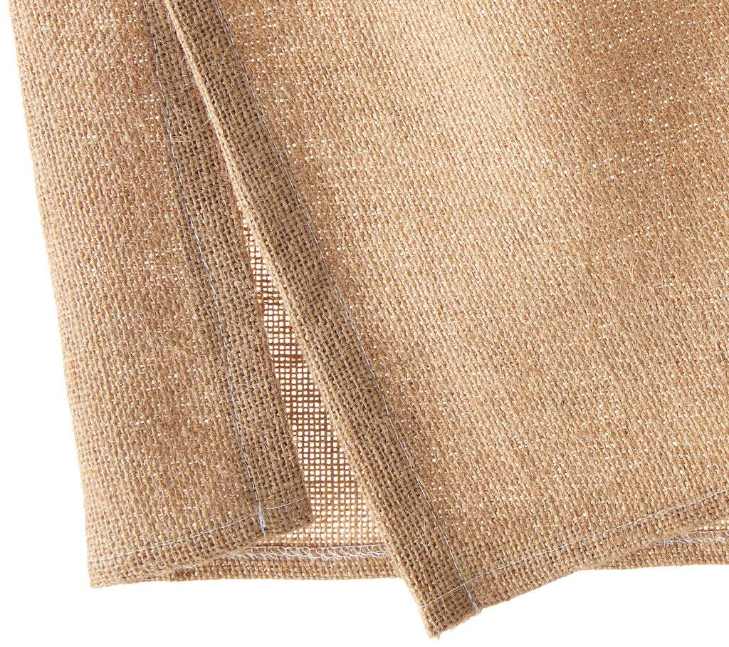 Home Burlap Bed Skirt, Natural