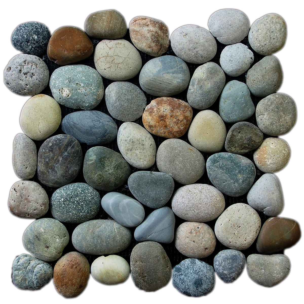 Round Top Classic, 11 1/2" x 11 1/2" (.918 sq. ft. per Piece), Natural Blend