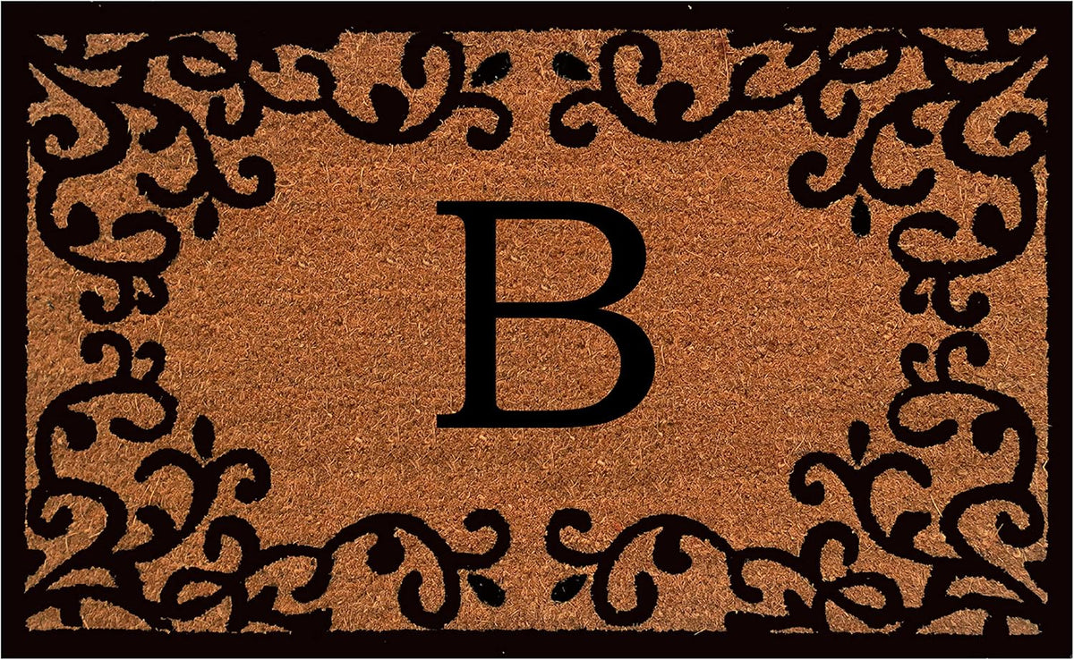 180022436B Chateaux Monogram Doormat, 24" x 36" (Letter B)