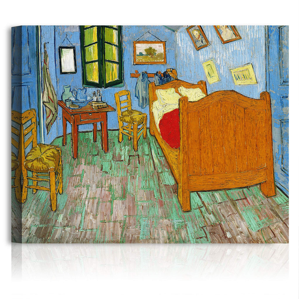 Bedroom in Arles by Vincent Van Gogh. The World Classic Art Reproductions, Giclee Canvas Prints Wall Art Decor, 24x30
