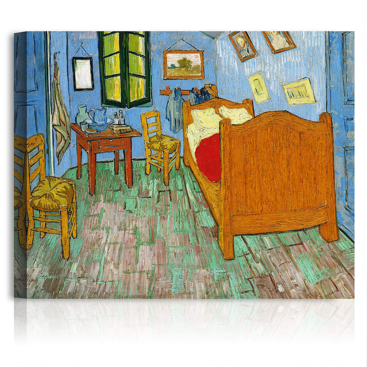 Bedroom in Arles by Vincent Van Gogh. The World Classic Art Reproductions, Giclee Canvas Prints Wall Art Decor, 24x30