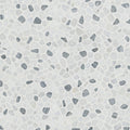 Marble Wall Tile | Black and White Pebbles Pattern Tumbled | 12" x 12"