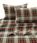 Deep Pocket Flannel Sheet Set, Charleston Plaid