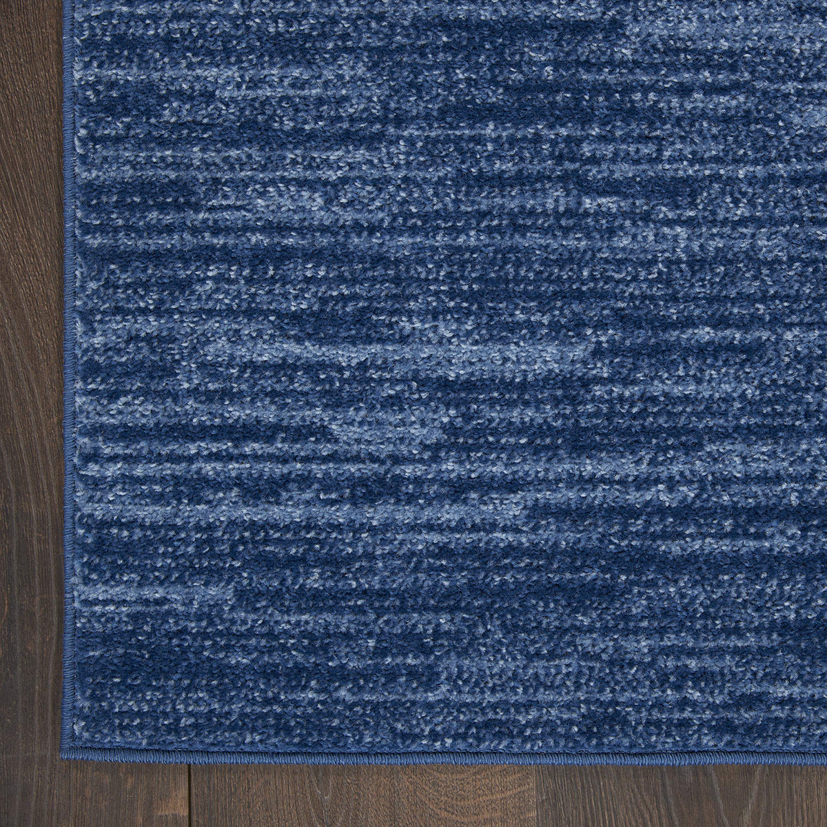 Essentials Navy Blue 5' x 7' Area Rug - Easy Clean, Non Shedding, Bed Room, Living Room, Dining Room, Kitchen