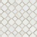 Polished Marble Mosaic Tile | Chateau Lace Geometric | 12" x 12"