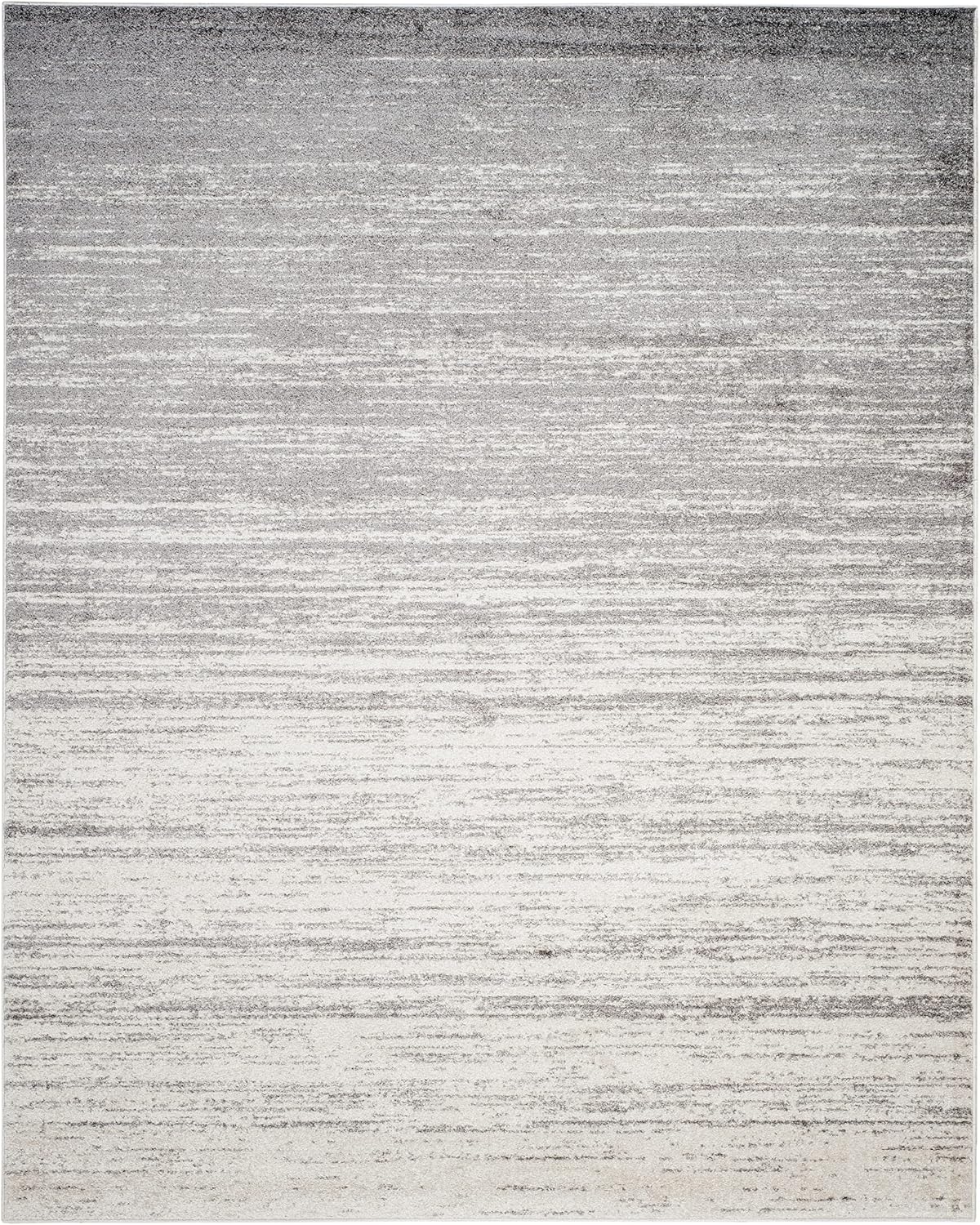 Adirondack Area Rug, X-Large Ivory & Silver ADR113B