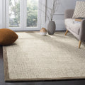 Abstract Collection Area Rug, Brown & Ivory, Handmade Wool, Ideal for High Traffic Areas in Living Room