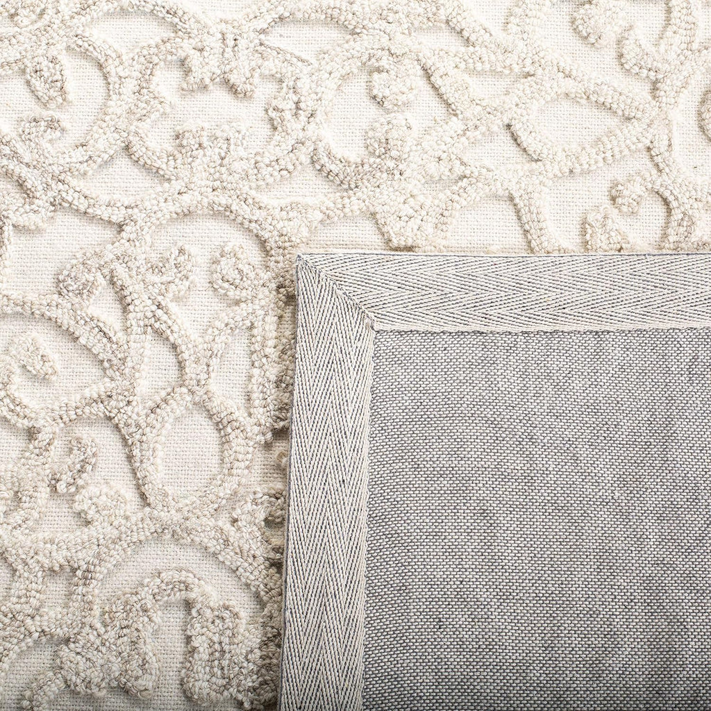 Trace Area Rug, Camel & Ivory, Handmade Wool