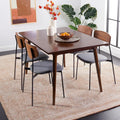 Abstract Collection Area Rug, Ivory & Rust, Handmade Wool, Ideal for High Traffic Areas in Living Room