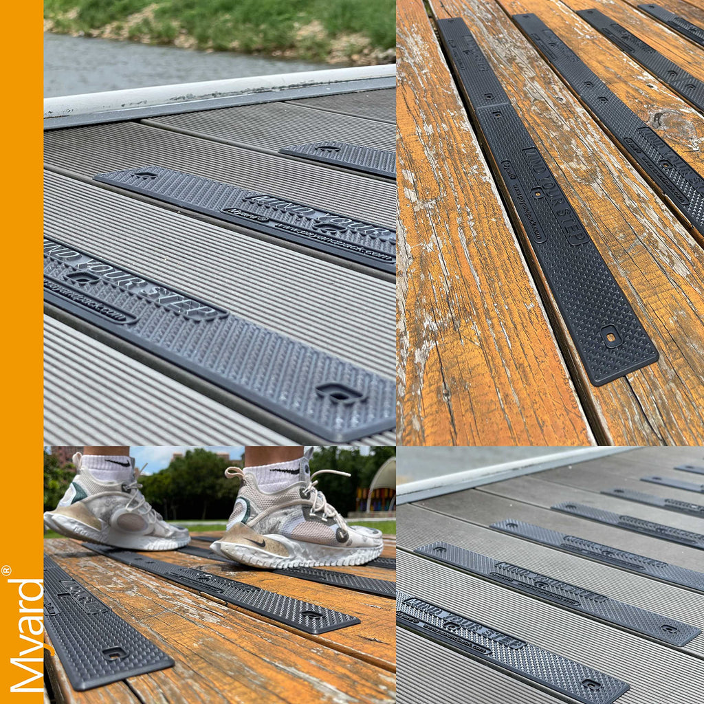 16"x2" with Screws Down Strip for Safety Stair Steps