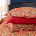 Classical Paisley Duvet Cover 3pc Set Bohemian Bedding Boteh Damask Medallion Egyptian Cotton Sateen Luxury