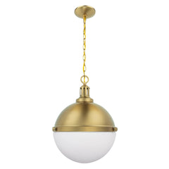 Aaron 12" 2-Light Gold Dimmable Island Pendant Light