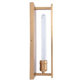Adelman Gold 1-Light Decorative Dimmable Wall Sconce