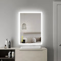 SmartGlow Dimmable LED Frameless Anti-Fog Bathroom Vanity Mirror
