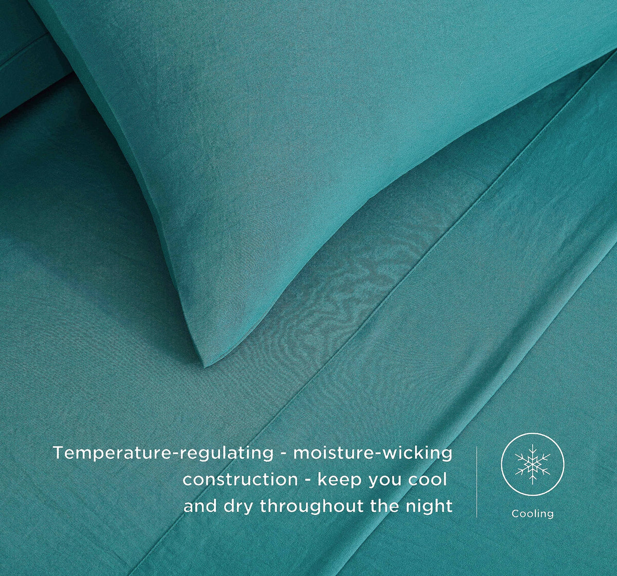 Washed Sheet Set - 4-Piece Extra Soft Breathable Wrinkle & Fade Resistant 14-Inches Deep Pocket Sheets &