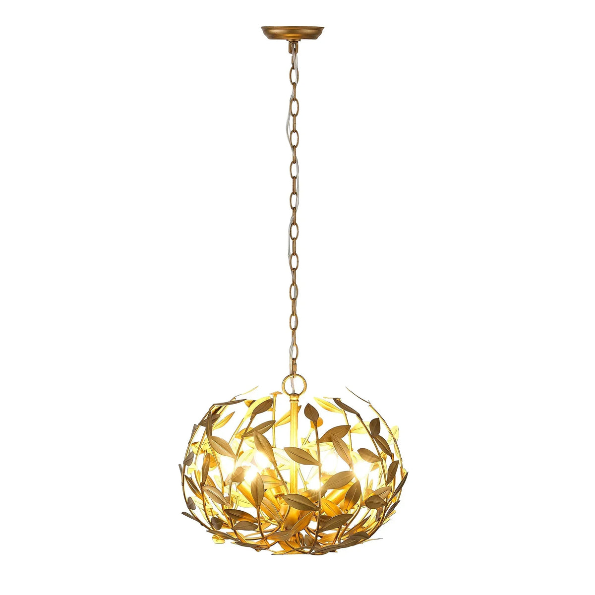 20 Inch Vic 6-Light Golden Chandelier