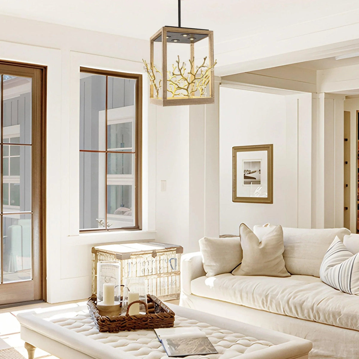 4-Light Modern Branches Island Pendant Lighting