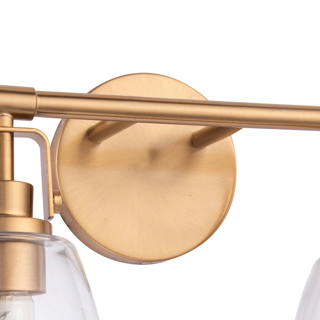 Brilliance Modern Farmhouse 2-Light Vanity Light