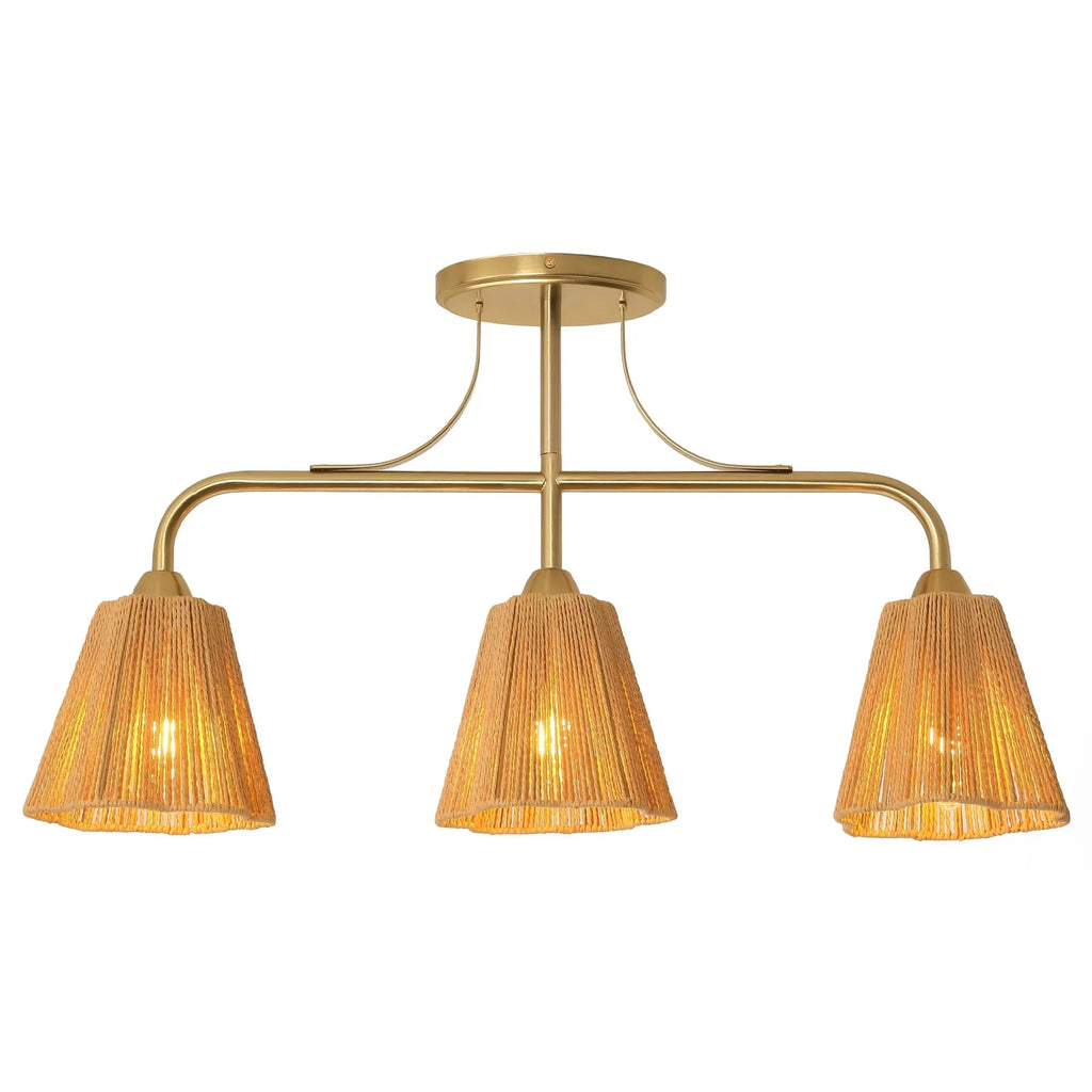 30 Inch Paddy 3-Light Chandelier