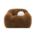 43 Inch Darwen Modern 360-Degree Swivel Chair with Ball Pillow